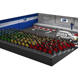 Event Visualisierung für Autohersteller von Martin Schlierkamp